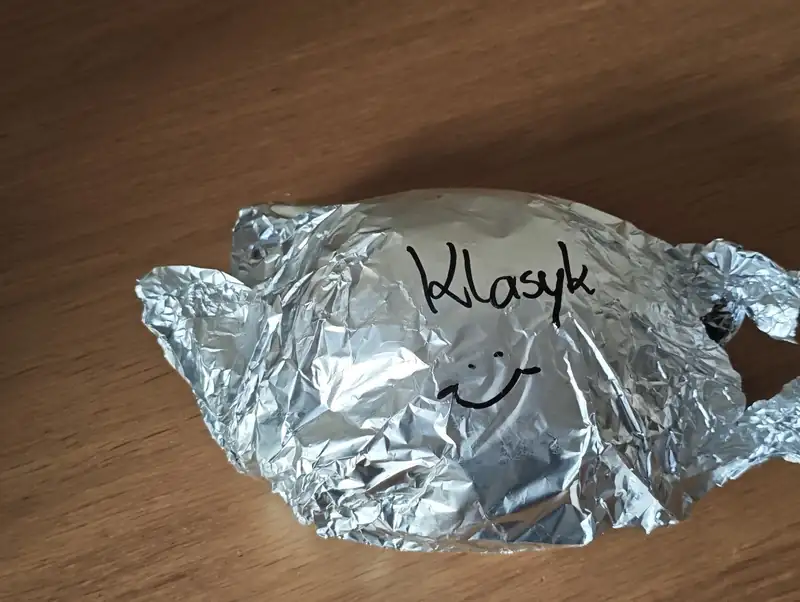 „Klasyk :)” na folii